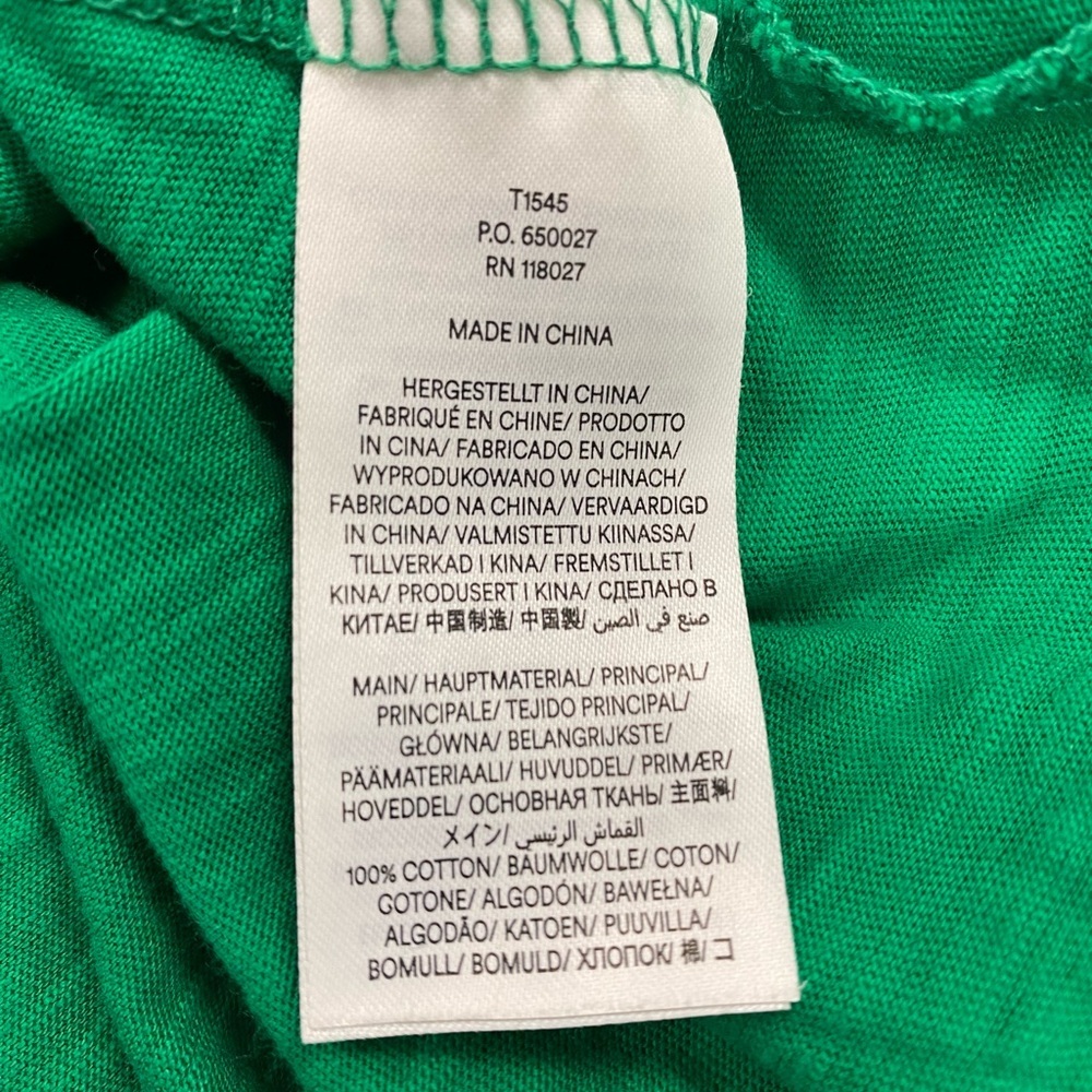 Boden Embroidered Detail Top Size US 12 Green - Picture 9 of 10
